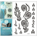 many leaves temporary tattoo sticker lace tattoo hot sale j025